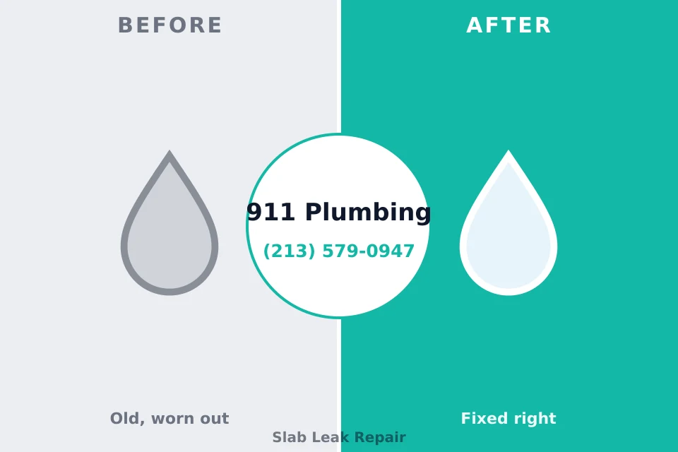 Before and after: plumbing repair Fostoria, MI